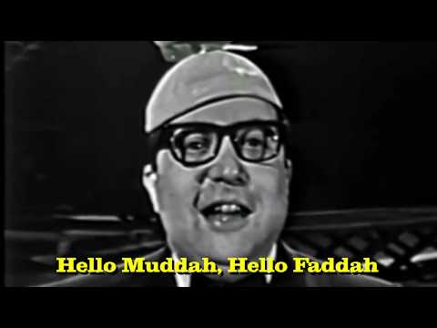 Allan Sherman - Hello Muddah, Hello Fadduh