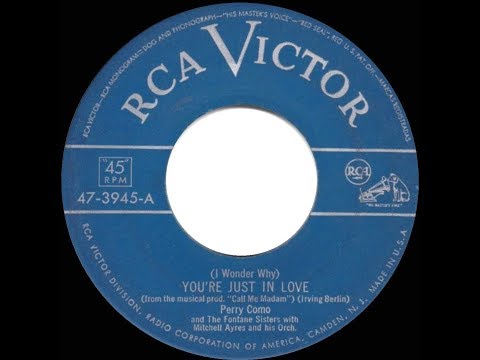 Perry Como & The Fontane Sisters - You're Just in Love
