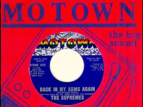 The Supremes - Back in My Arms Again